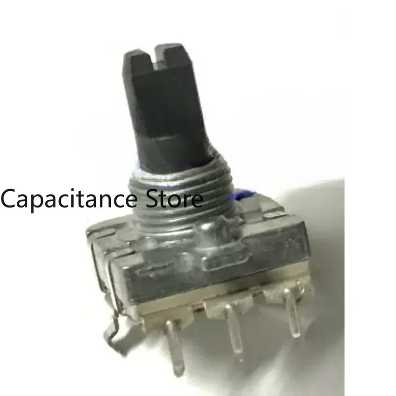 5PCS The EC16 rotary encoder 12/24 positioning pulse digital potentiometer shaft length is 15 mm