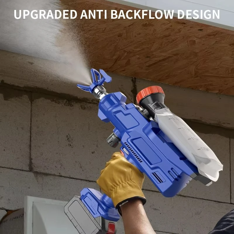 Professional Grade Airless Spray Gun DIY Handheld Latex Paint Coating Machine