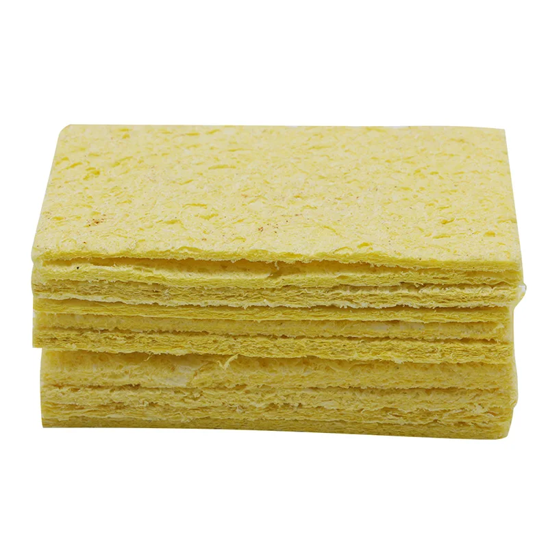 10 stks Elektrisch Lassen Soldeerbout Spons Cleaning Cleaner Pads