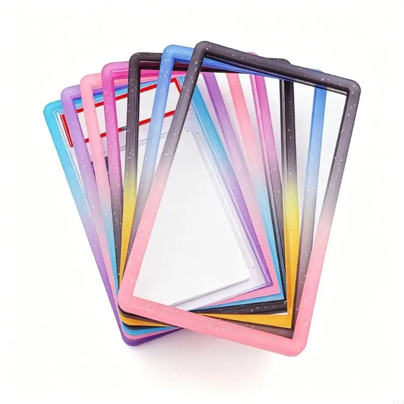 Clear Silicone Card Holder Flexible Protective Cover Fit TPU Sleeve for Slabs Excellent Fit & Anti Slip Design A2UB