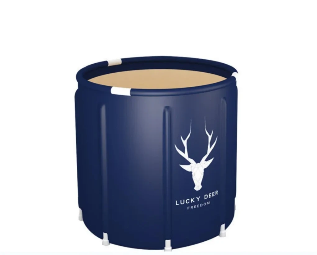 

Ведро для купания Lucky Deer, складное ведро для купания для взрослых, бытовой бассейн для купания всего тела, ледяная ванна