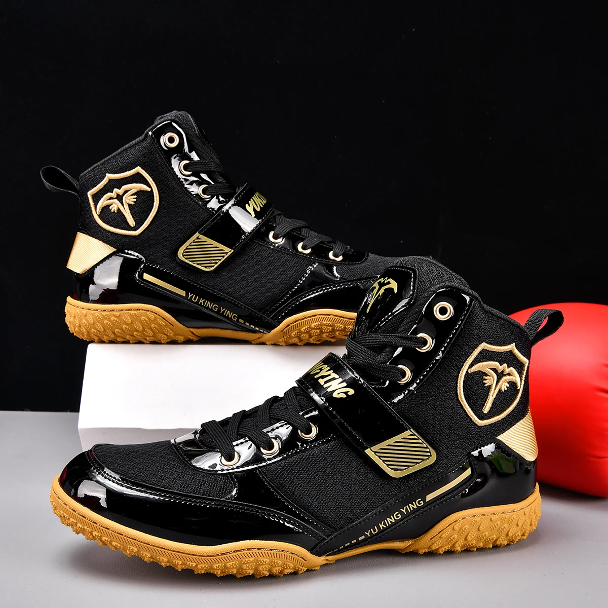 

Men's Boxing Shoes Wrestling Shoes Comfortable and versatile unisex professional outdoor wrestling shoes boxing shoes