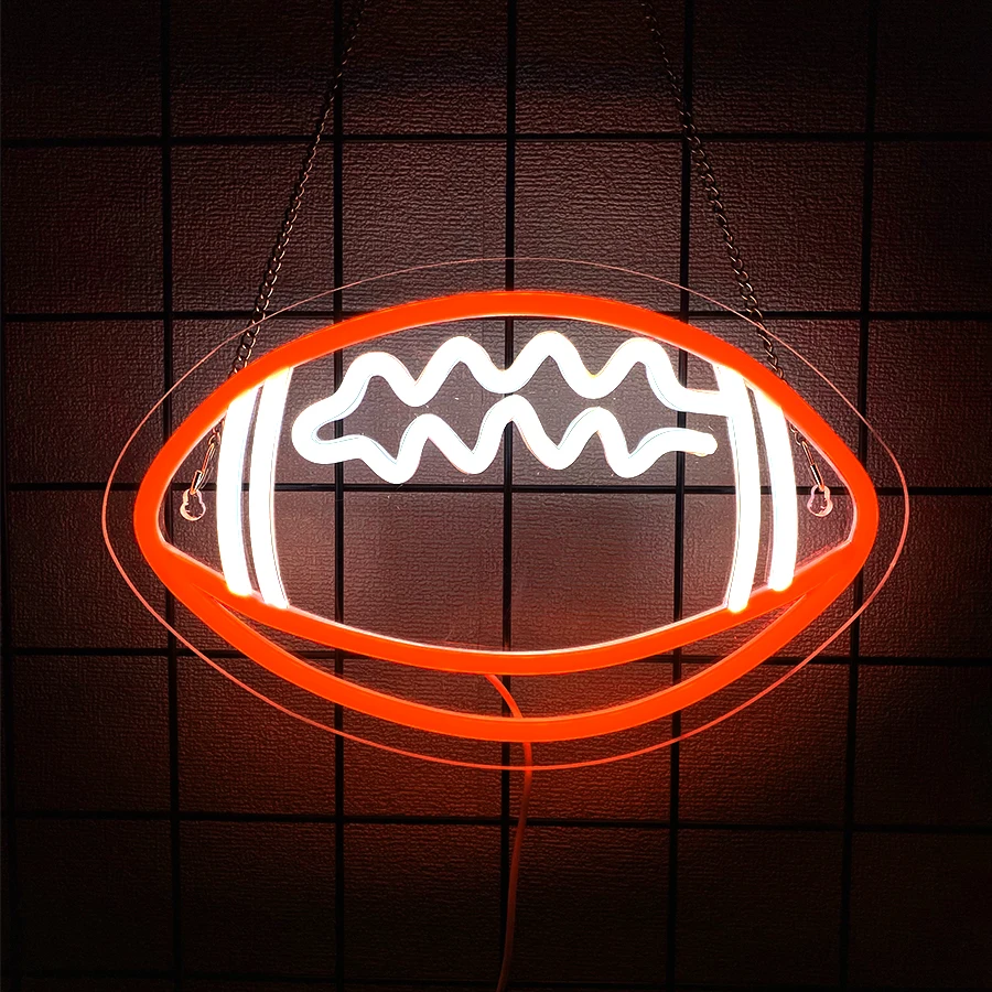 Rugby Led Neon Sign, Sports Eq - đánh giá và giá Sports Equipment Icon