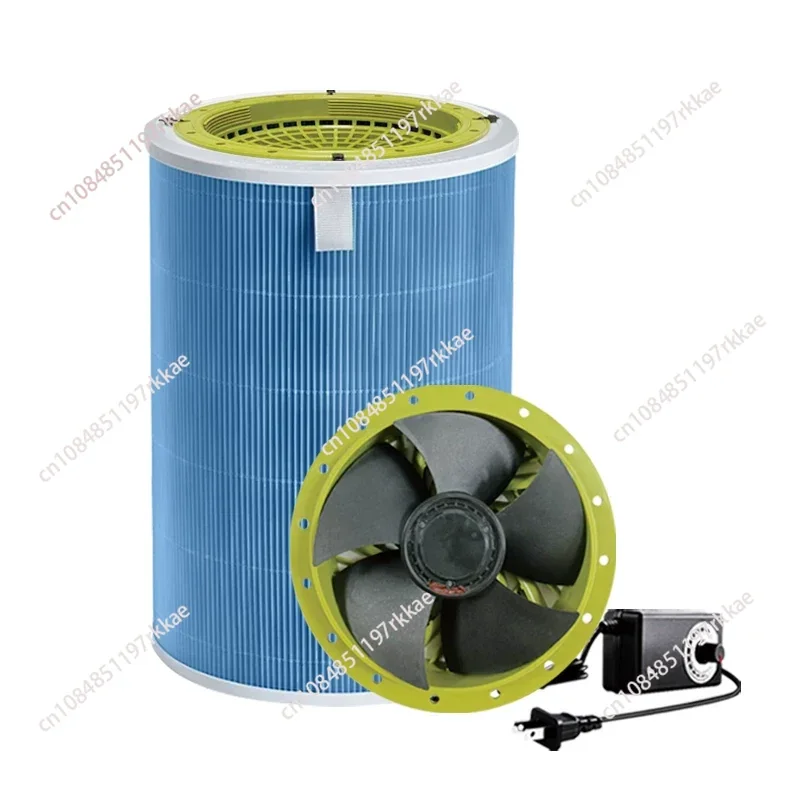 Adjustable Air Purifier Circular Cooling Fan Home Office Use Energy Efficient Conversion Ventilation Fan