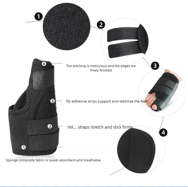 2/4pcs Soft Bunion Corrector Toe Separator Splint Correction System Device Hallux Valgus Foot Care Pedicure Orthotics
