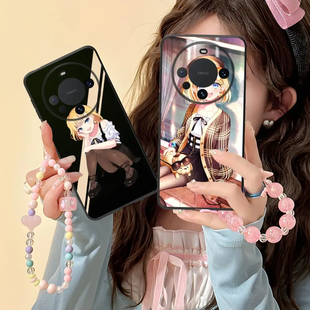 حافظة لهاتف هواوي ميت 60 50 40 30 20 10 برو بلس لايت E 5G طباعة ملونة واقية فاخرة جدًا