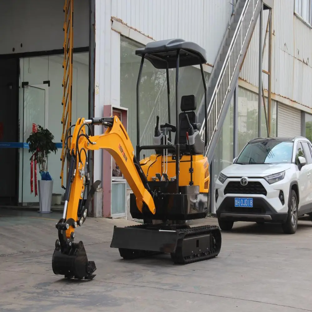 Full Payment Not A Deposit DK16 1.6-ton Mini Excavator With Hydraulic Thumb Clamp And Kubota Engine