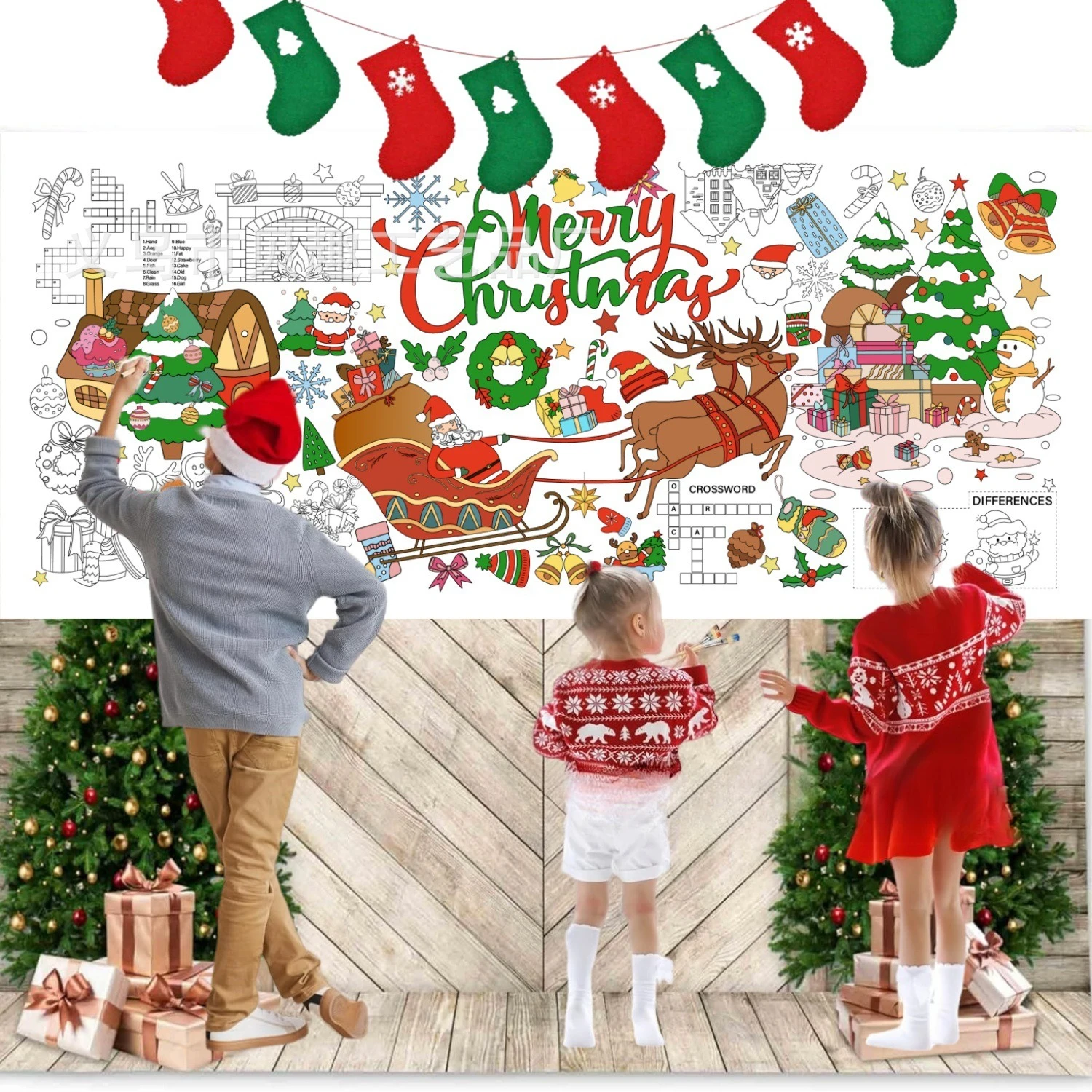 Рождественский гигантский раск – обзор и цена Banner Kids Toys