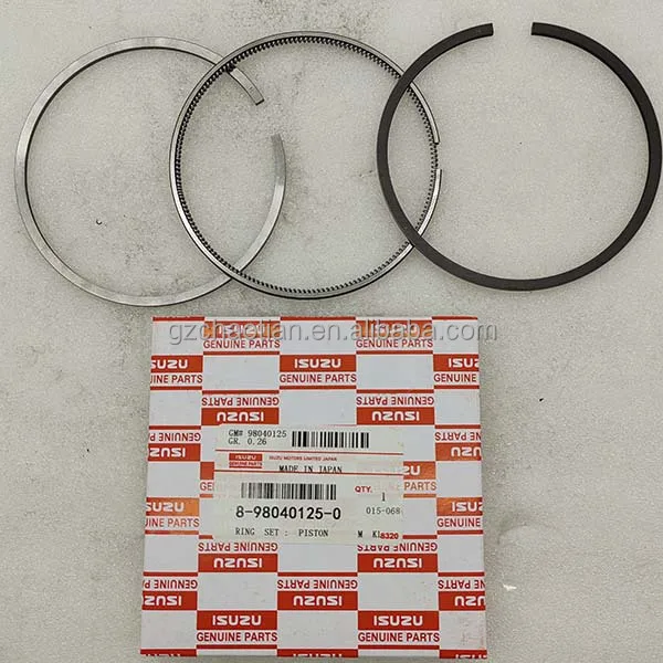 

8980401250 Excavator Spare Parts Piston Ring For 4HK1 Diesel Engine Parts Piston Ring 8-98040125-0 Engine Parts