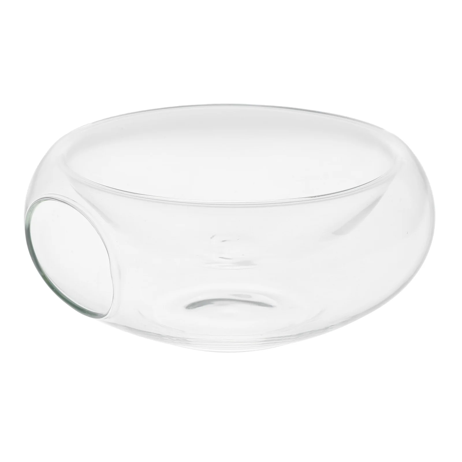 

Creative Transparent Glass Salad Bowl Delicate Molecular Cuisine Dry Ice Fruit Vegetable Serving Bowl for Hotels Restaurants