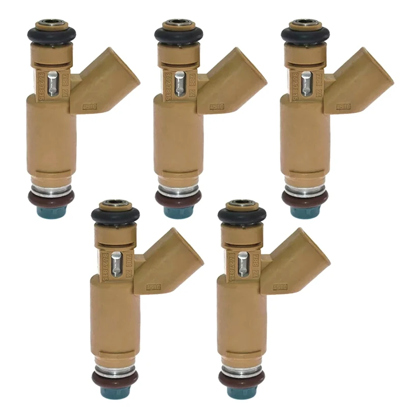 5X New Fuel Injectors 8627815 For Volvo S40 V50 2.4I Sedan 4-Door 2.4L L5