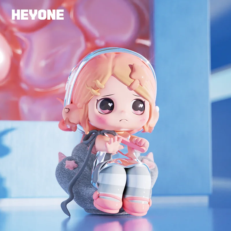 

New Product In Stock Heyone Oona Pink Anniversary Series Trendy Handmade Blind Box Desktop Ornament Girl Surprise Creative Gift