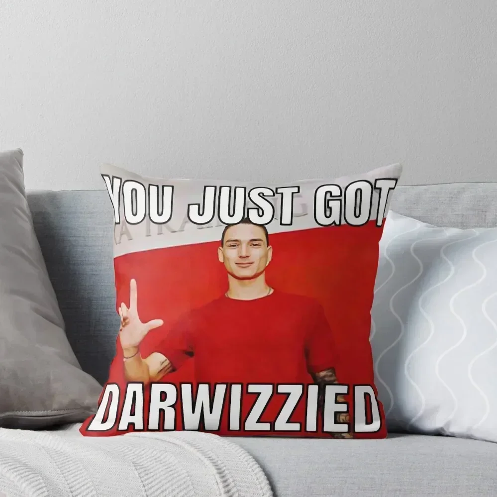 

You Just Got Darwizzied Throw Throw Pillow Christmas Pillowcase luxury decor Plaid Sofa pillow