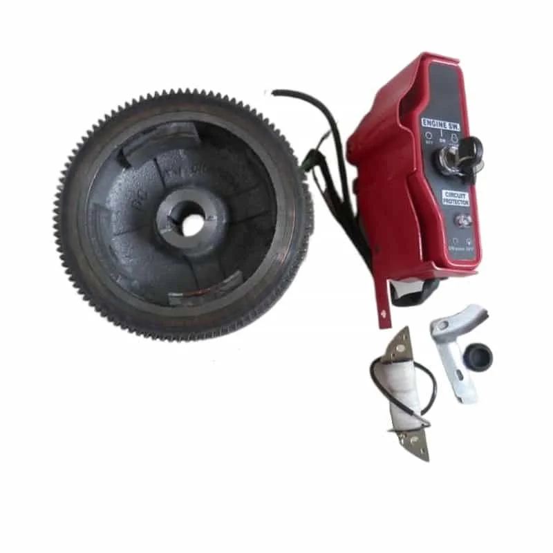 5KW ELECTRICAL FLYWHEEL WITH GEAR  FOR HONDA GX340 GX390 GX420 E*5500 6500 & More 6.5KW GENERATOR ELECTRIC START KIT