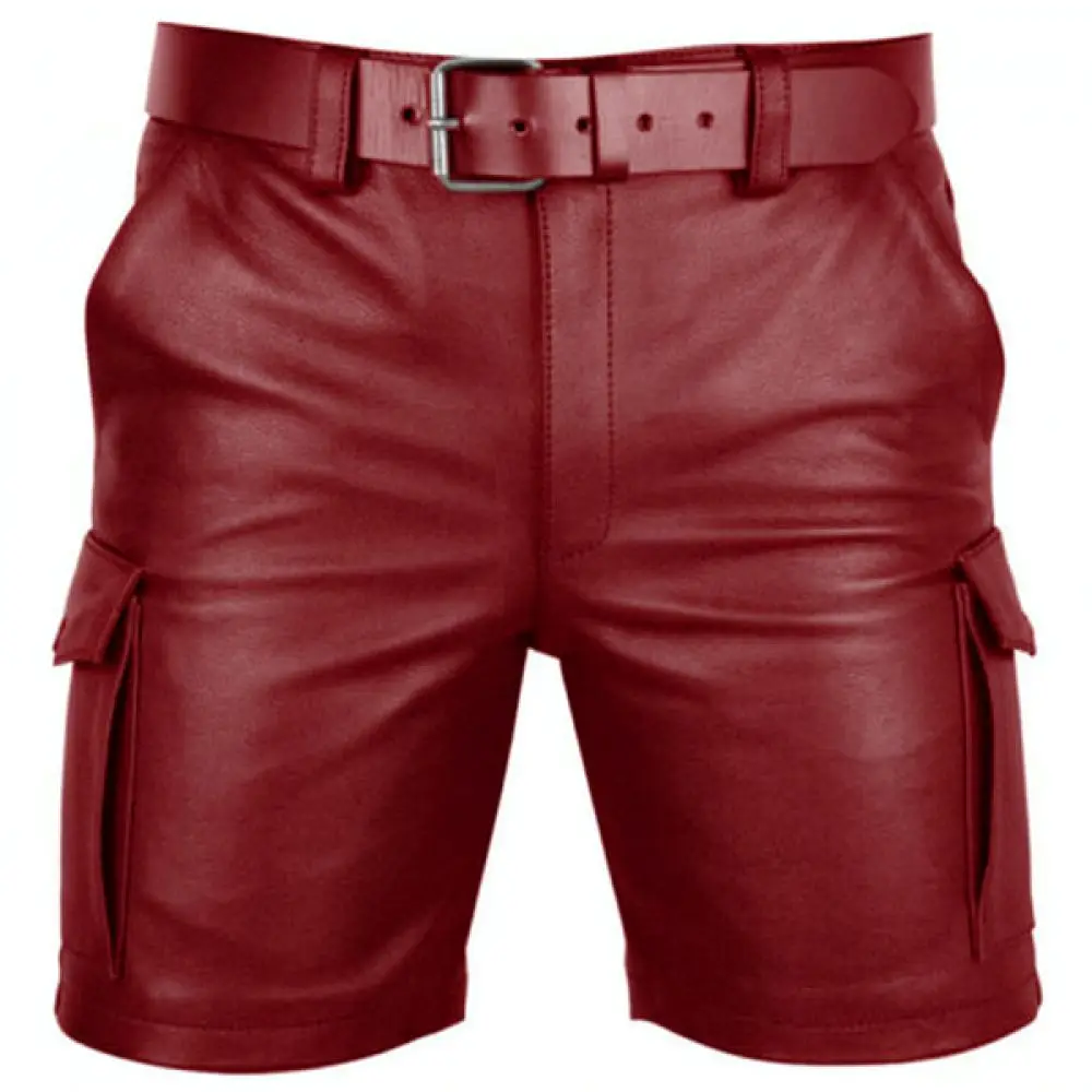 Mens Summer Shorts Vintage Casual Style Solid Color Straight Leg Mid Length Trousers Breathable Soft Daily Fashion Wear