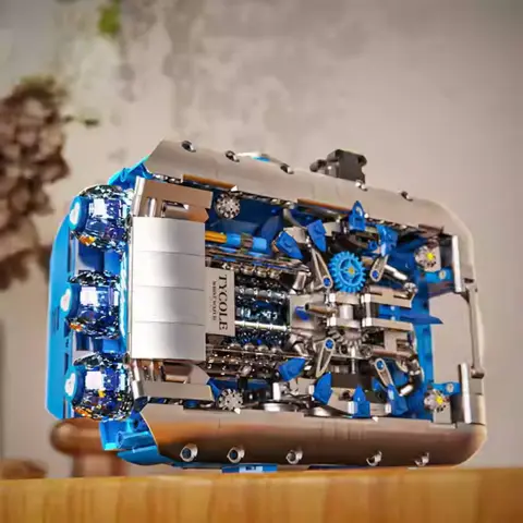 Creative Expert Advanced Edition Herr Mekanisk Klocka Byggklossar Personlig Design Snidad Klocka Klossmodell Cool Leksak 10 best sales mecfactor-tegelstenar - №8