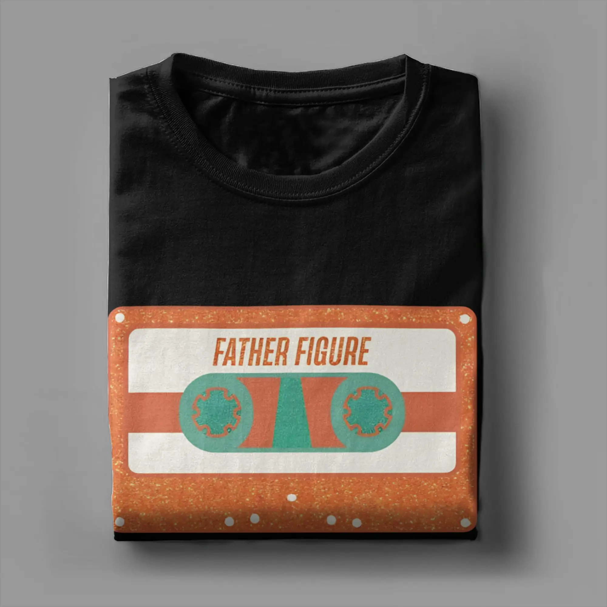 تي شيرت رجالي من كاسيت على شكل الأب تي شيرت رائع بأكمام قصيرة ورقبة دائرية تي شيرت 100% قطن هدية فكرة الملابس #4