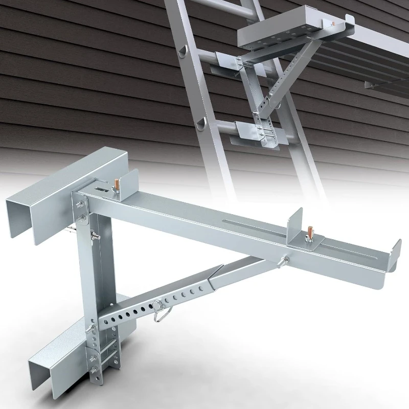 

Adjustable Triangle Support Frame Scaffolding Bracket Ladder Jack Set of 2