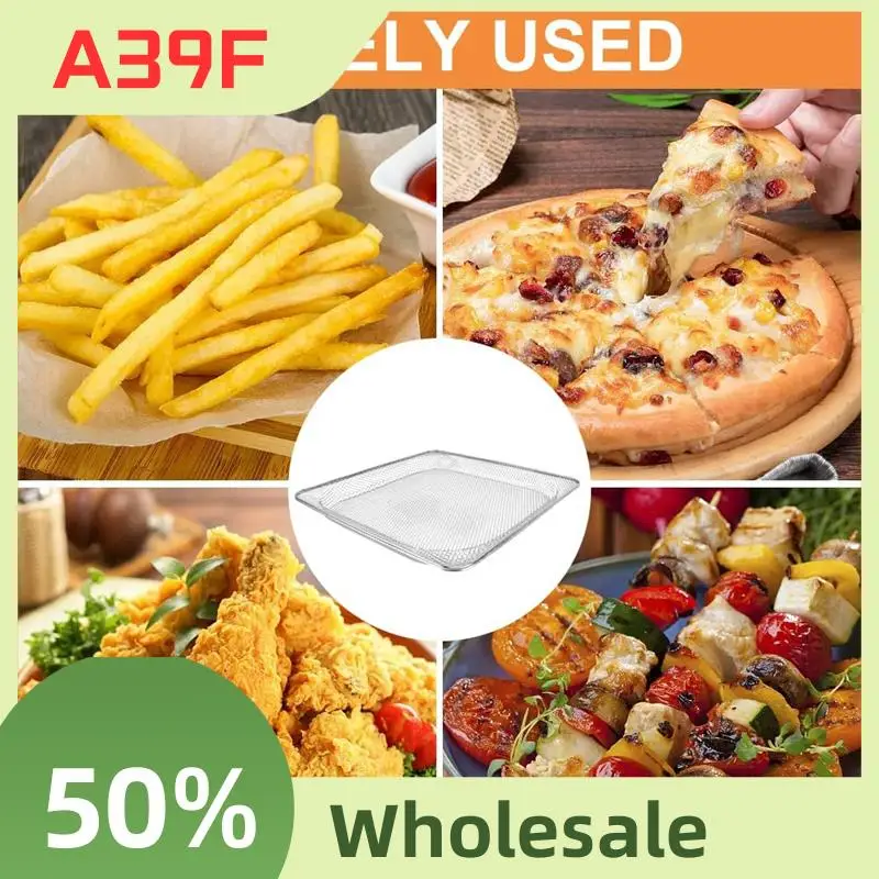 A39F العلوي مقلاة الهواء سلة الفرن المقلاة الهوائية سلة رف قابل للغسل ديهيدراتور رف للإزالة فرن سلة شبكية للنينجا فودي SP100 P