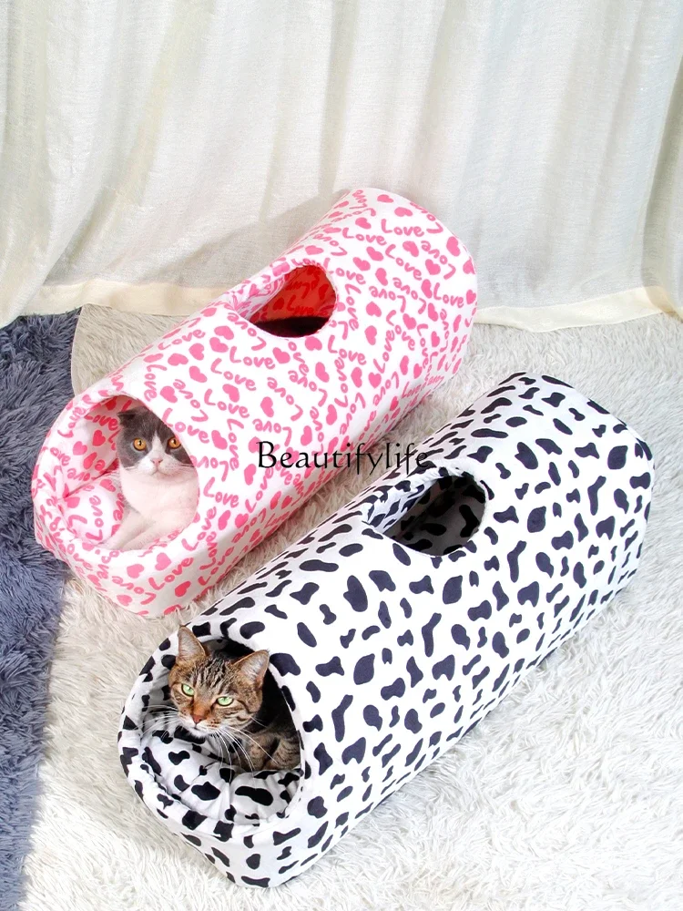 Y Tunnel Cat Nest Thickened Closed Winter Warm Cat House