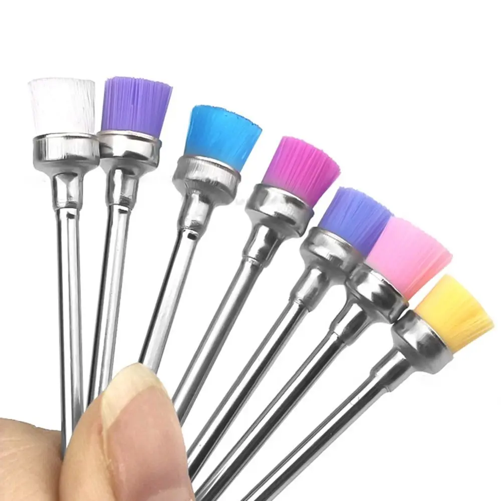 Nail Beauty Nail Drill Bit Cleaner DIY Spare Parts Nail Files Cleaning Brush Reusable Nail Files Dust Remover Nail Art Tools