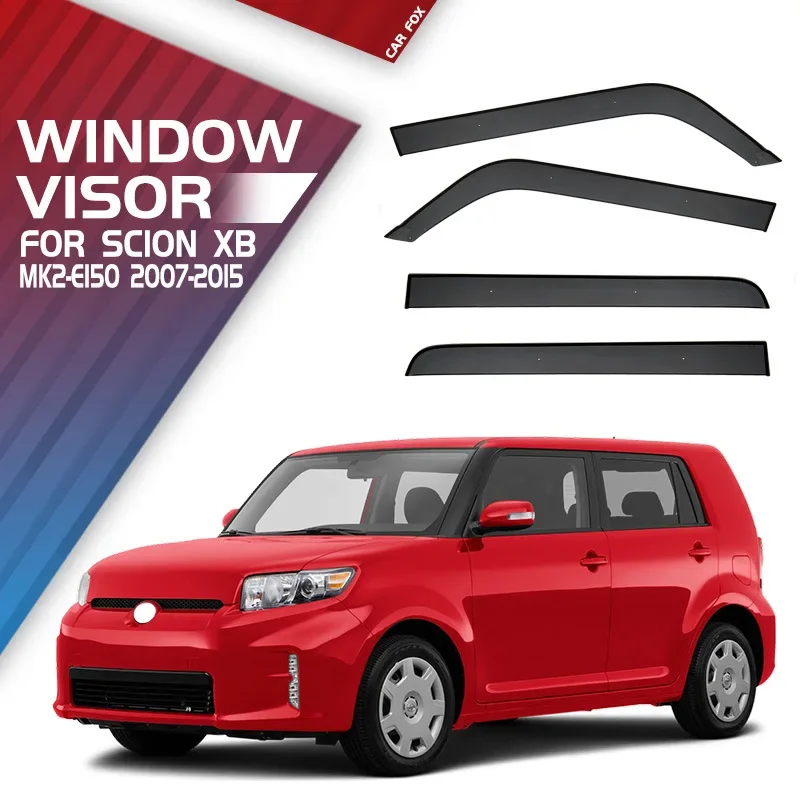 For Toyota  Scion xB 2003-2015 Car Window Visor Awning Shelters Windshield Side Window Rain Sun Shade Auto Accessories