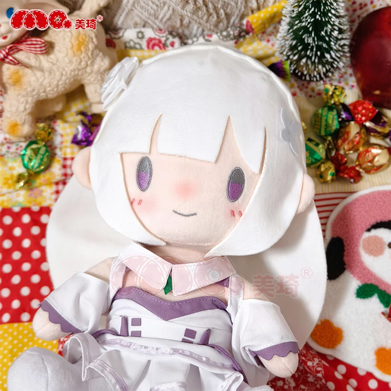 Anime Re:Life In A Different World From Zero Plush Toy Cute Emilia Ram Rem Figure 30cm Plush Doll Fans Birthday Gifts
