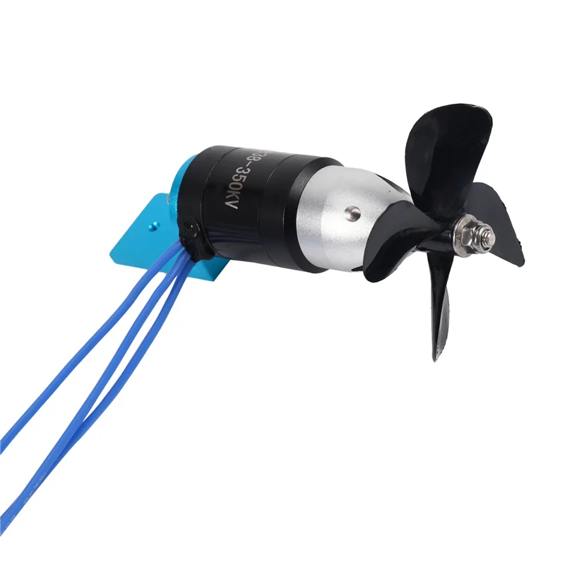 

【Купить сейчас】4X IPX8 водонепроницаемый подводное подруливающее устройство 2838 350 кВ 2,4 кг тяговый бесщеточный двигатель с пропеллером 55 мм 60 мм для радиоуправляемой лодки ROV