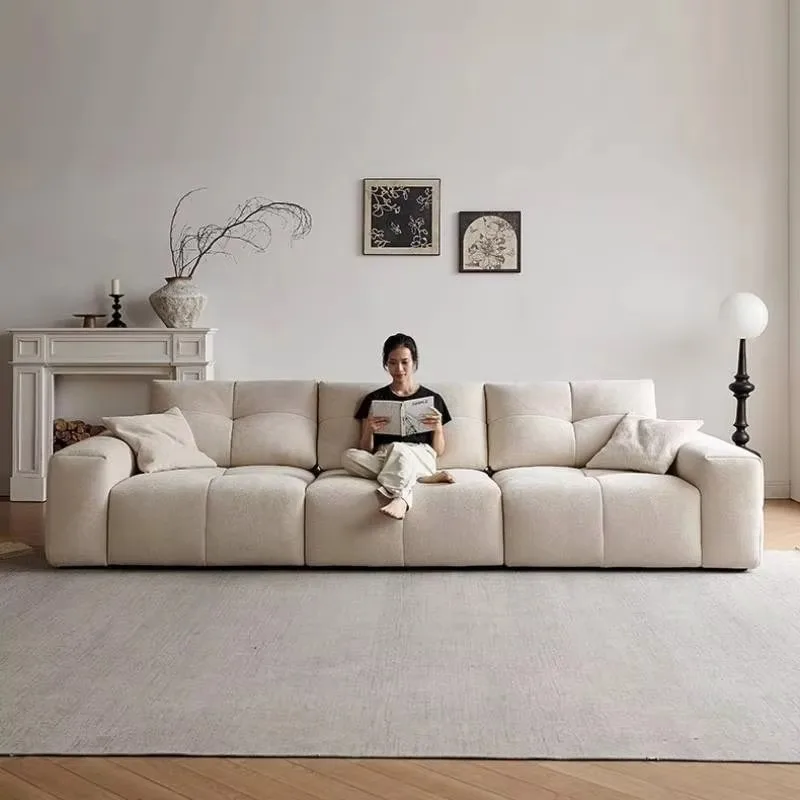 Italian Aesthetic Living Room Sofas Beige Sleep Apartments Nordic Living Room Sofas Couch Floor Banken Woonkamer Furniture Home