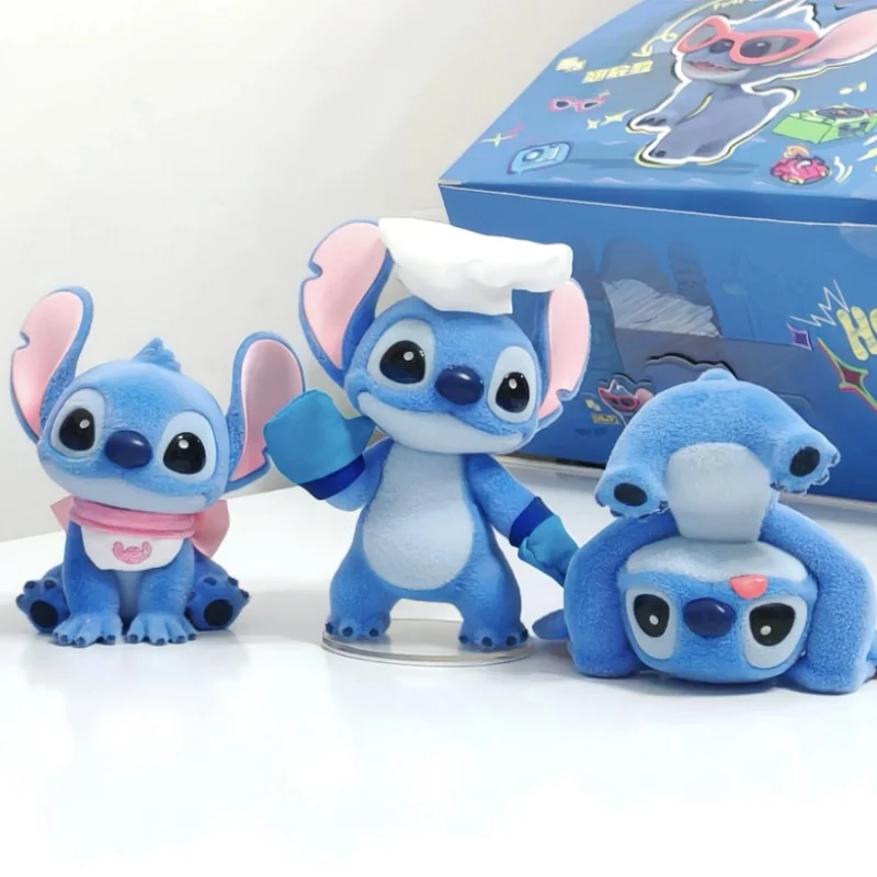 

Genuine Hello Stitch Series Blind Box Mystery Box Anime Figure Trendy Toy Kawaii Decoration Collection Kids Toys Custom Gifts