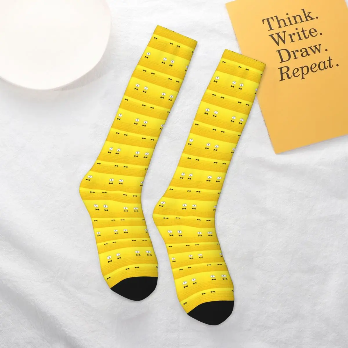 

All Seasons Bill Cipher - Flat Socks Harajuku Sport Middle Tube Socks Soft Fashion Stockings for Men Women
