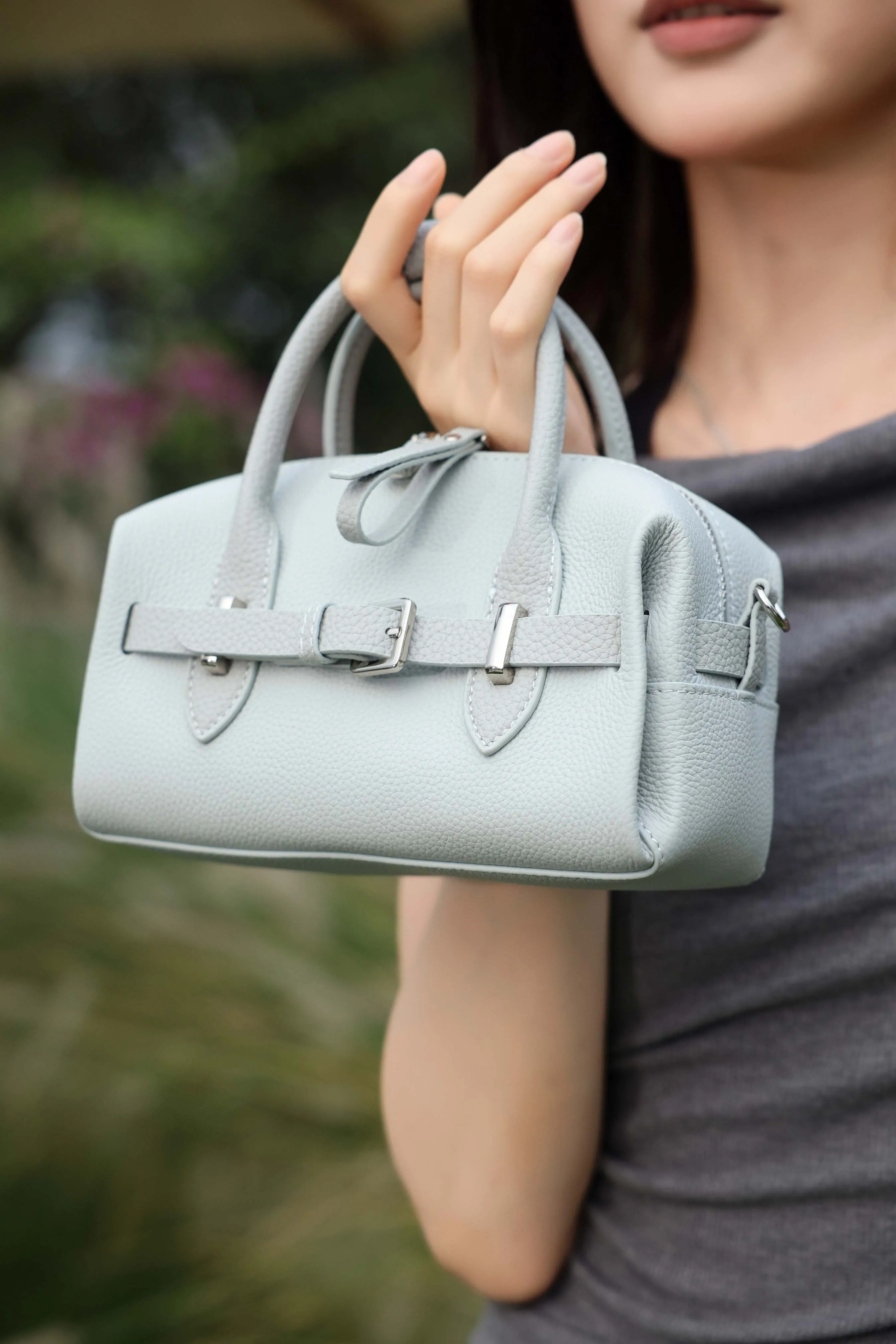 

Masha Aibei'Er Fashion Handbag Bowling Bag for Women 2026 New Niche Stylish Versatile Shoulder Crossbody Bag