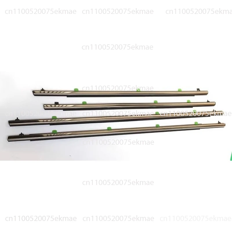 

For 2007-2011 Window Weatherstrips Rubber Chrome Door Moulding Trim Belt Outer Window Glass Seal Belts