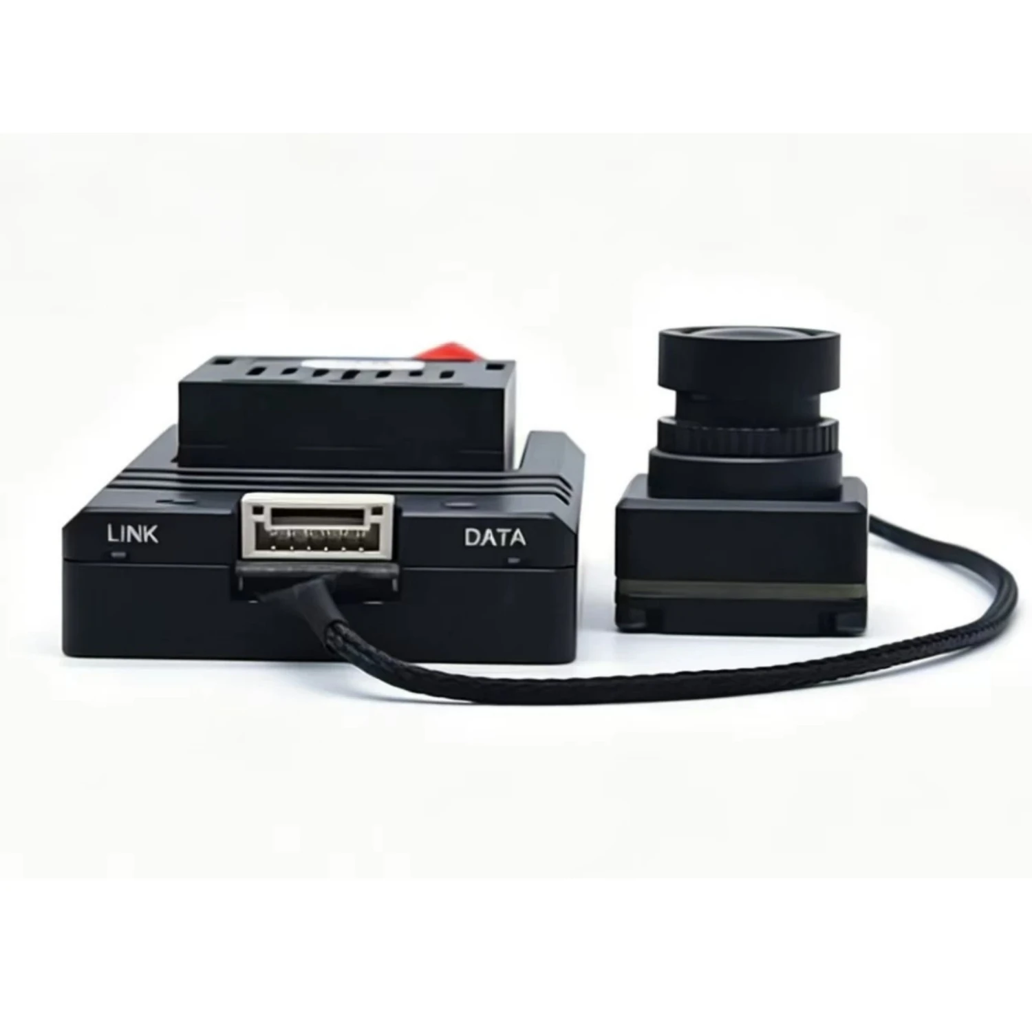NCZOBOE TTL Optical Transceiver Module DC 5.5-26V FC Interface for Drones Terminal Equipment Camera