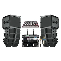 Stage Stereo Suit Large Outdoor Performance Professional Amplifier Bar High Power Linear-Array Amplifier Equipment