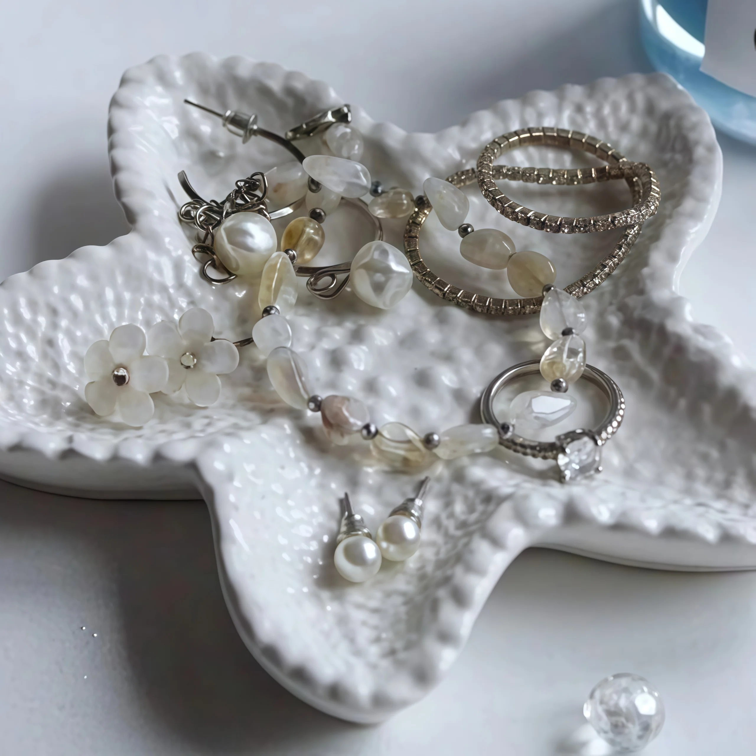 DIY Seestern Tablett Silikon Form Seifenschale Kerzenhalter Schmuck Ablage Geschenk Machen Beton Zement Gips Silikon Form