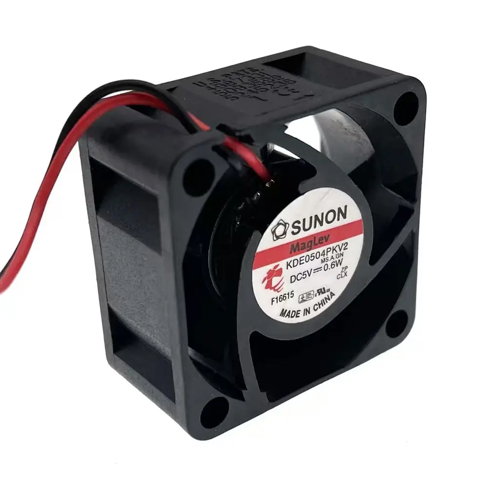 2pcs New Sunon KDE0504PKV2 40mm 4cm DC 5V 0.6W 4020 40X40X20mm Ultra-Quiet USB Cooling Fans