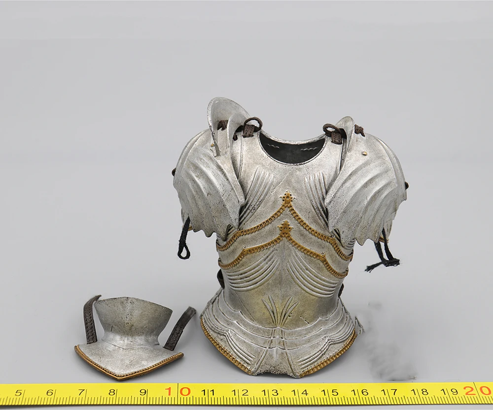 

1/6 POPTOYS ALS016 The Era of Europa War Gothic Knight Female Soldier Mini Helmet Toys Model Shield Accessories For 12" Figure