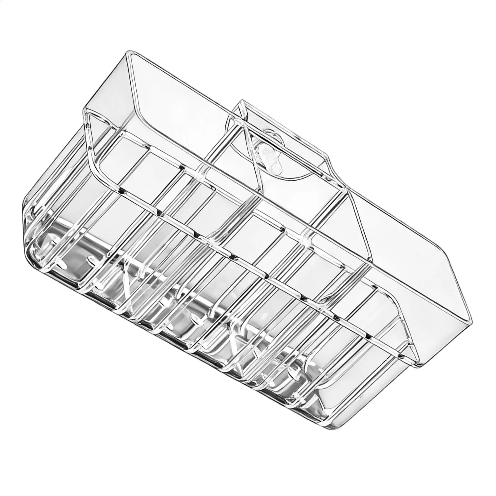 Aquarium Plant Holder 3 Compartment Floating Cultivation Cups Clear Aquarium Planter For Shrimp Betta Freshwater Terrarium