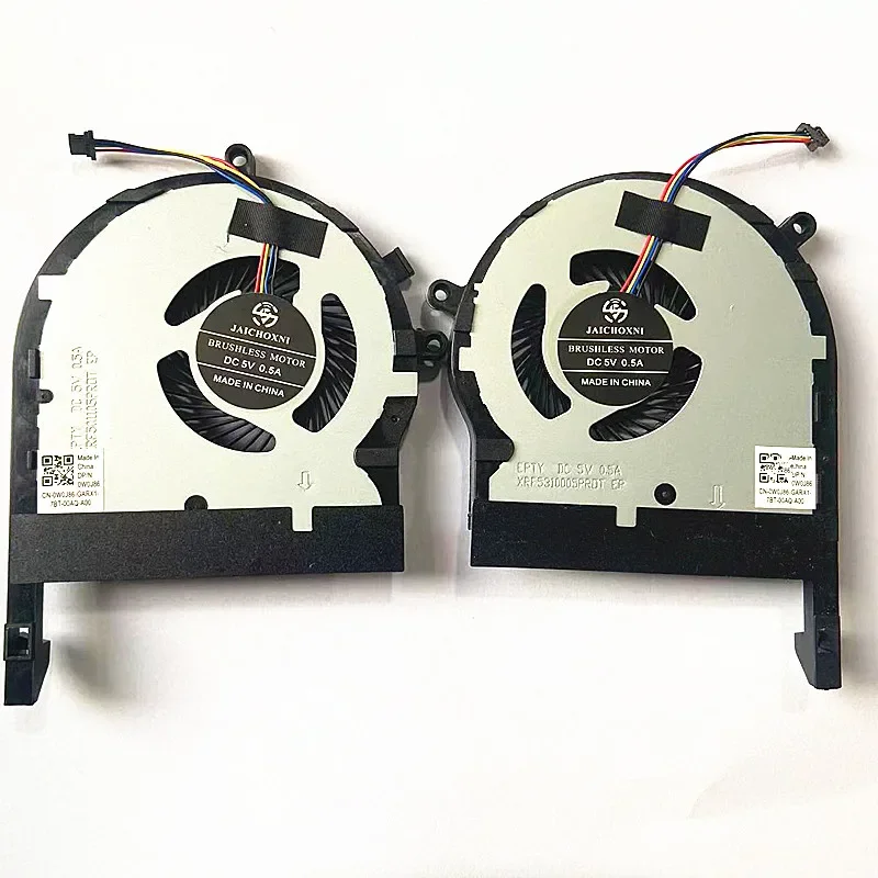 For ZX80G FX504 FZ80 FX80 FX80G FX80GD FX504GD FX504GE FX80GE FX80FE ZX80 ZX80F NEW Laptop Cpu GPU Cooling Fan Accessories