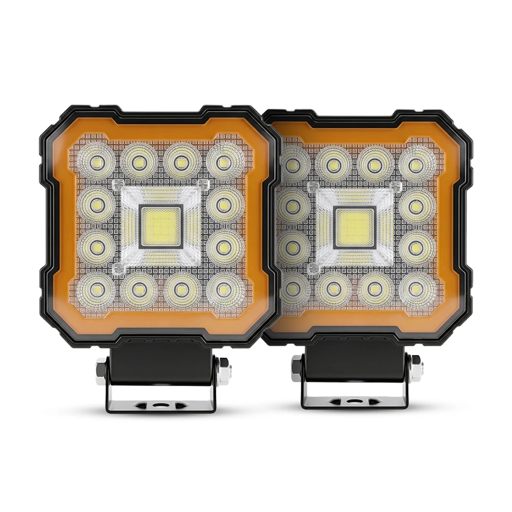 

Светодиодный кубический прожектор (LED Pod Light Cube) с широким углом рассеивания, 12В/24В, водонепроницаемый IP67, суперяркий, белый/желтый, стробоскоп, сигнальный, для бездорожья, рабочий фонарь для грузовиков и внедорожников