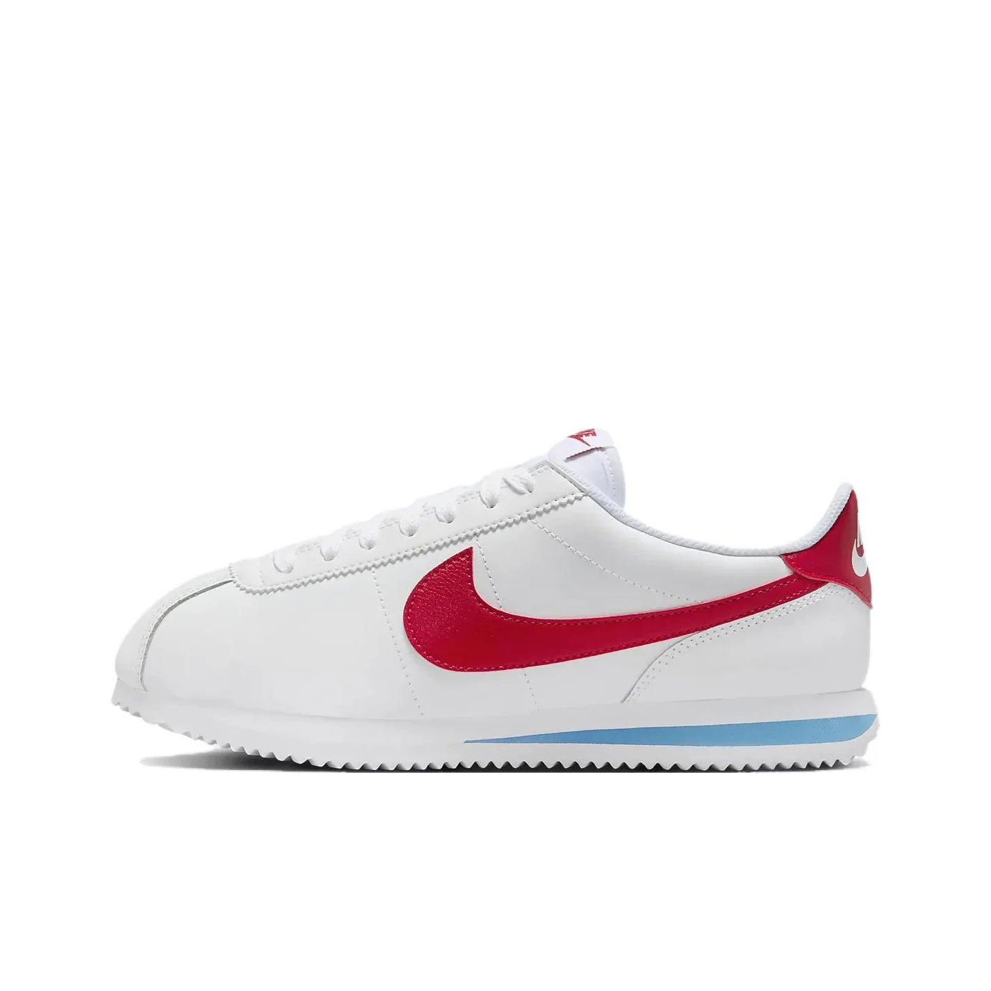 Nike Cortez Low top Casual City Commuting Running Shoes Women's White Red DN1791-108