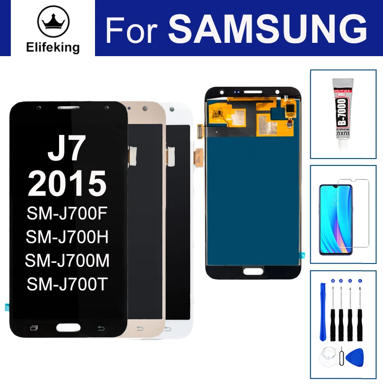 شاشة استبدال لجهاز Samsung Galaxy J7 2015 (موديل J700F) – تقييم شامل ودليل عملي للإصلاح