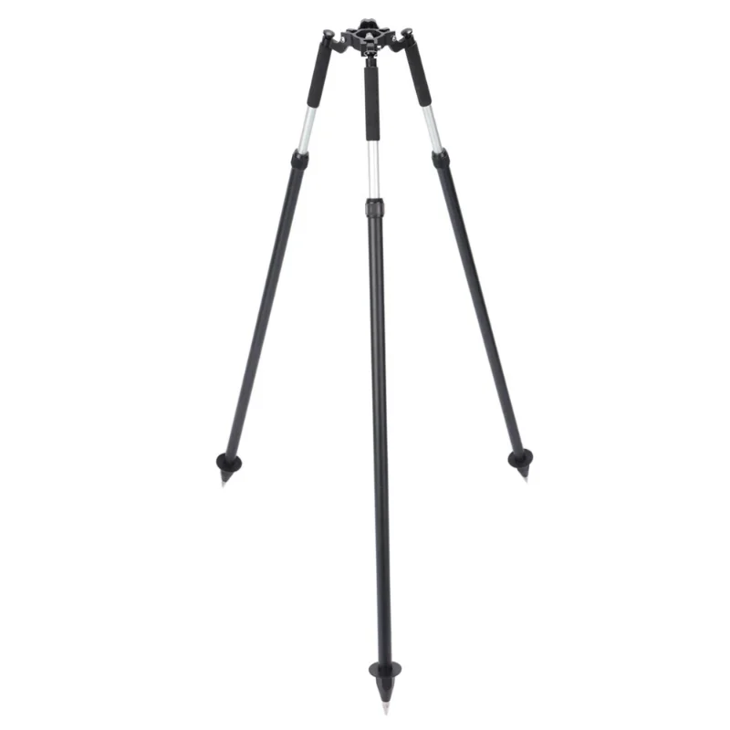 Good Quality Useful Black Aluminum Land Surveying Equipment Thumb-release Prism Pole Tripod DZ33A