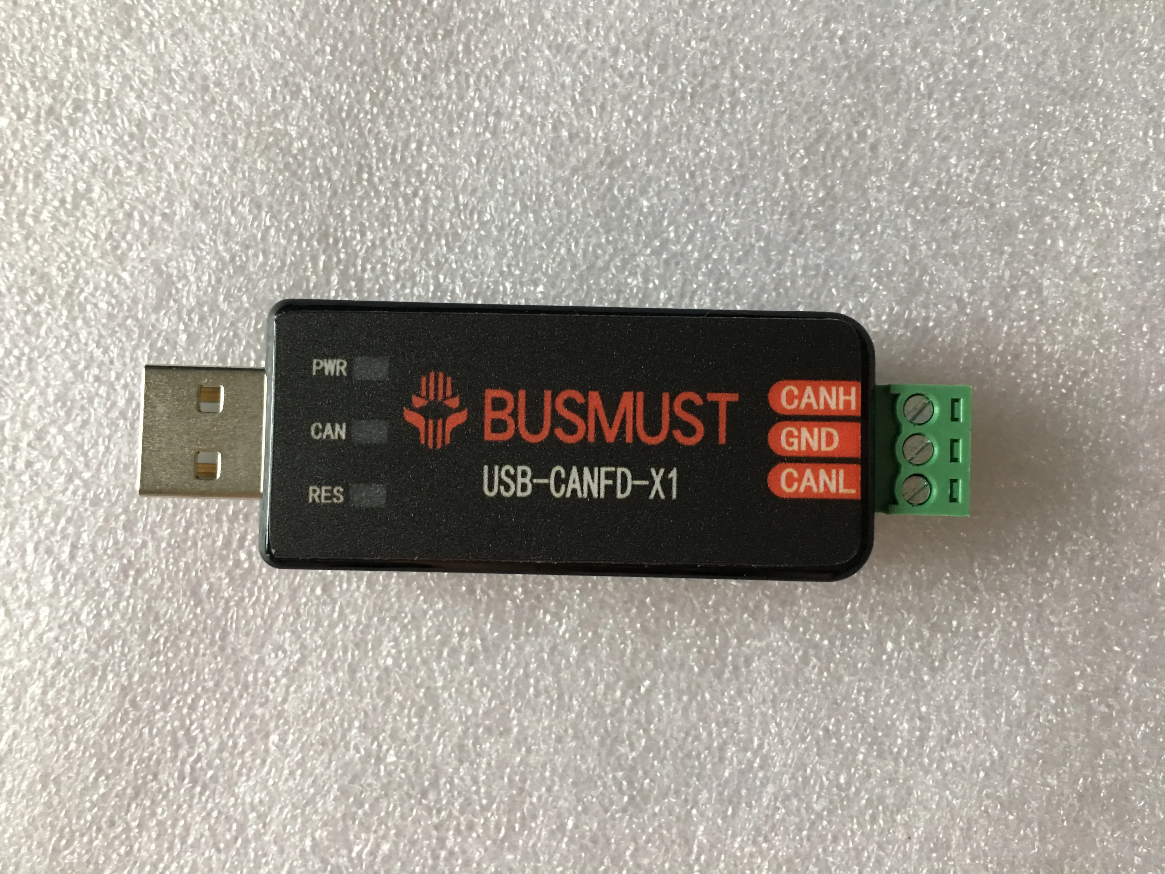 1 piece CAN analyzer CANFD analyzer USBCANFD USB to CANFD Bus master upper computer