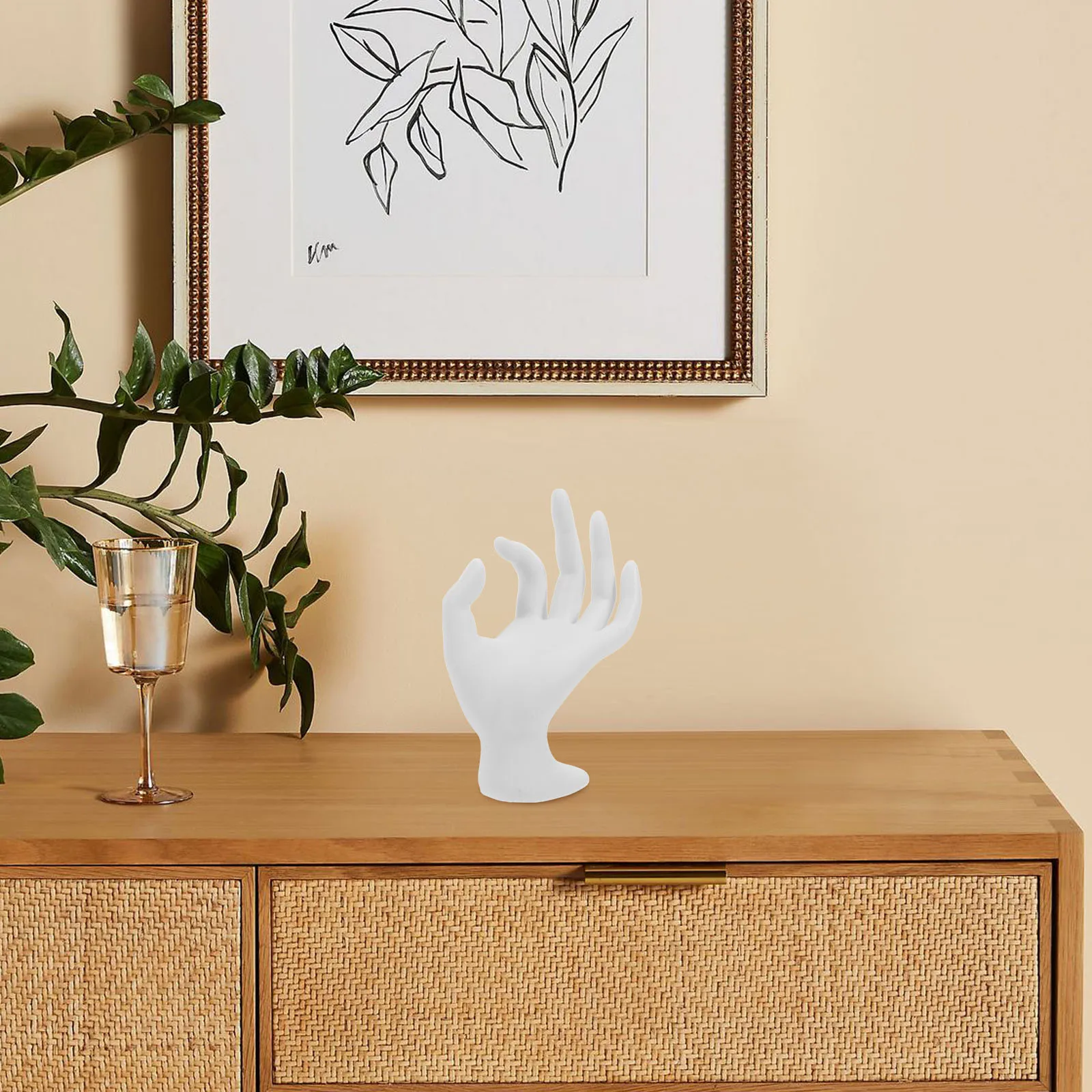 H Model Prop Ringhouder Sieraden Display St Desktop Rack Draagbaar Tafelblad Man Vormige ganizer Opslagcontainer