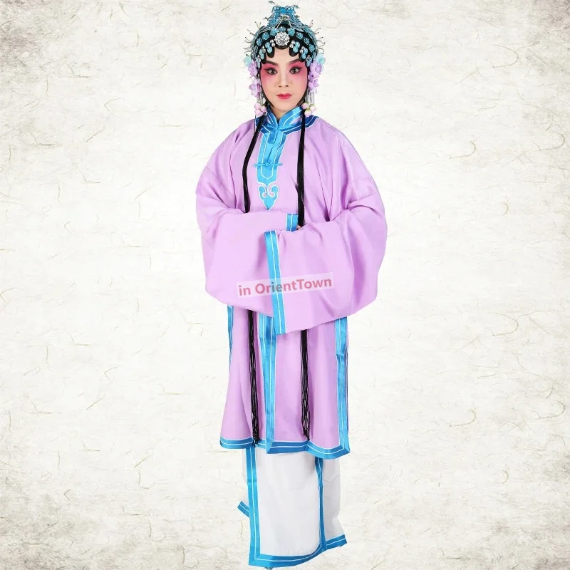 Płaszcz + Spódnica film telewizja opery występ stroje chińskie ludowe strój sceniczny karnawał opery pekińskiej ulepszony długi szata kostium