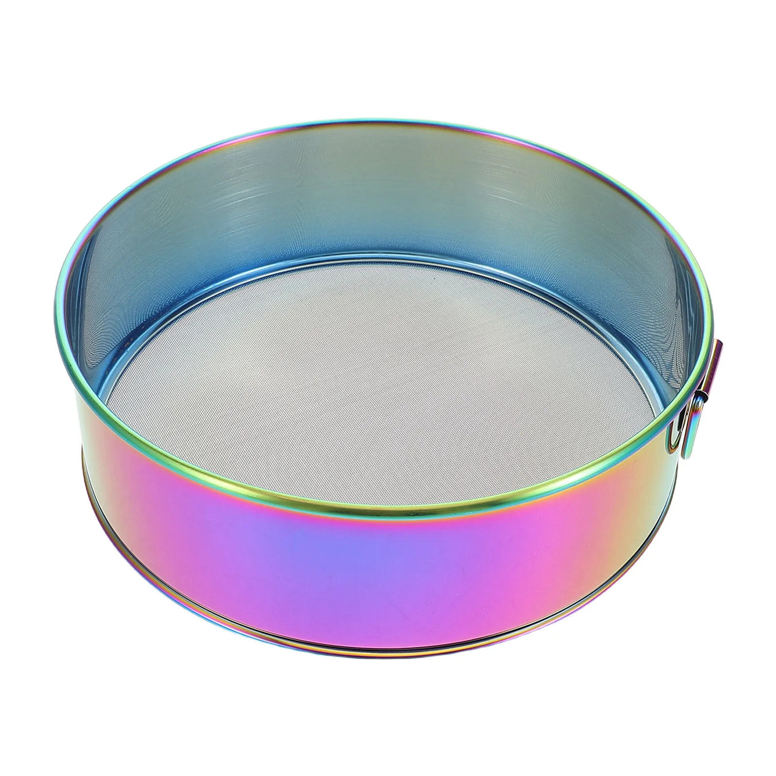 

Stainless Steel Flour Sieve Round Mesh Sifter Fine Strainer for Baking Powder Muffin Bread Making Kitchen Tool