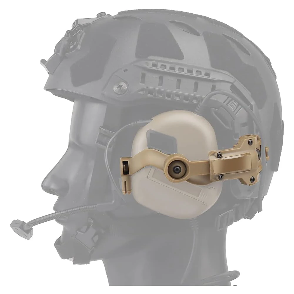 التكتيكية سماعة جبل EARMOR M32 السكك الحديدية جبل قوس سريعة خوذة السكك الحديدية محول تركيب تعليق سماعة جبل