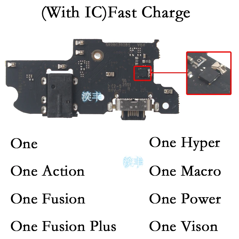 

Usb Dock Charger Connector for Motorola Moto One Vision Action Fusion Hyper Macro Power Plus Charging Board Module Flex Ports